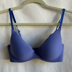 B. Tempt’d lilac / purple padded underwire bra, size 32C